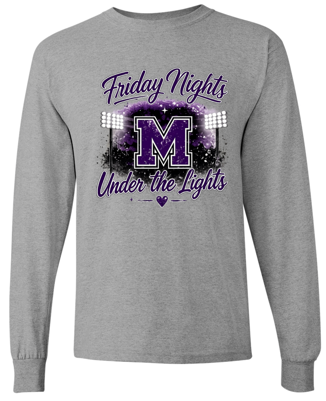 Long Sleeve - Sport Grey - Under The Lights