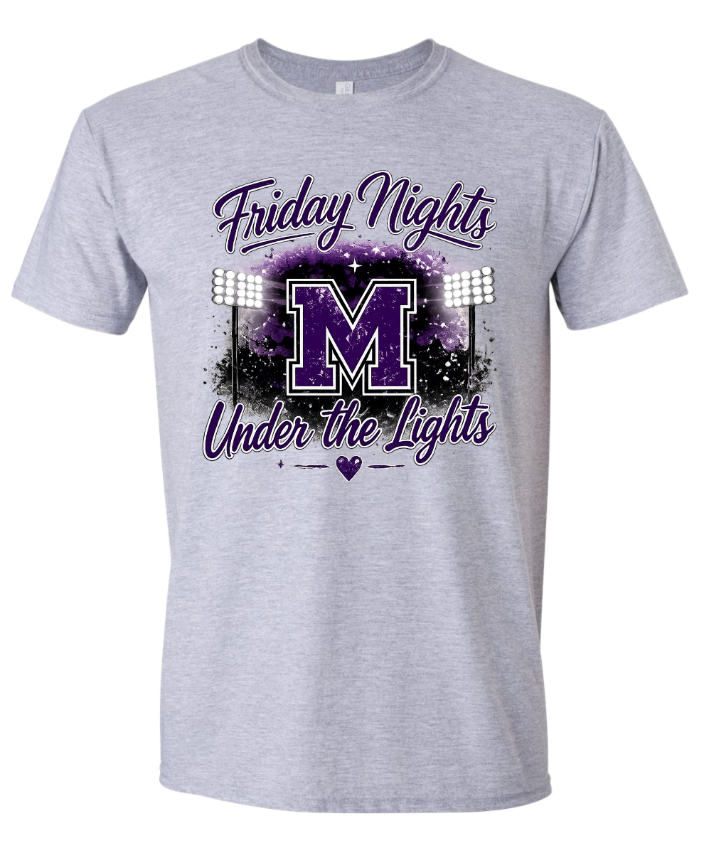 T-Shirt - Sport Grey - Under The Lights