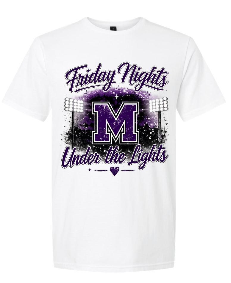 T-Shirt - White - Under The Lights