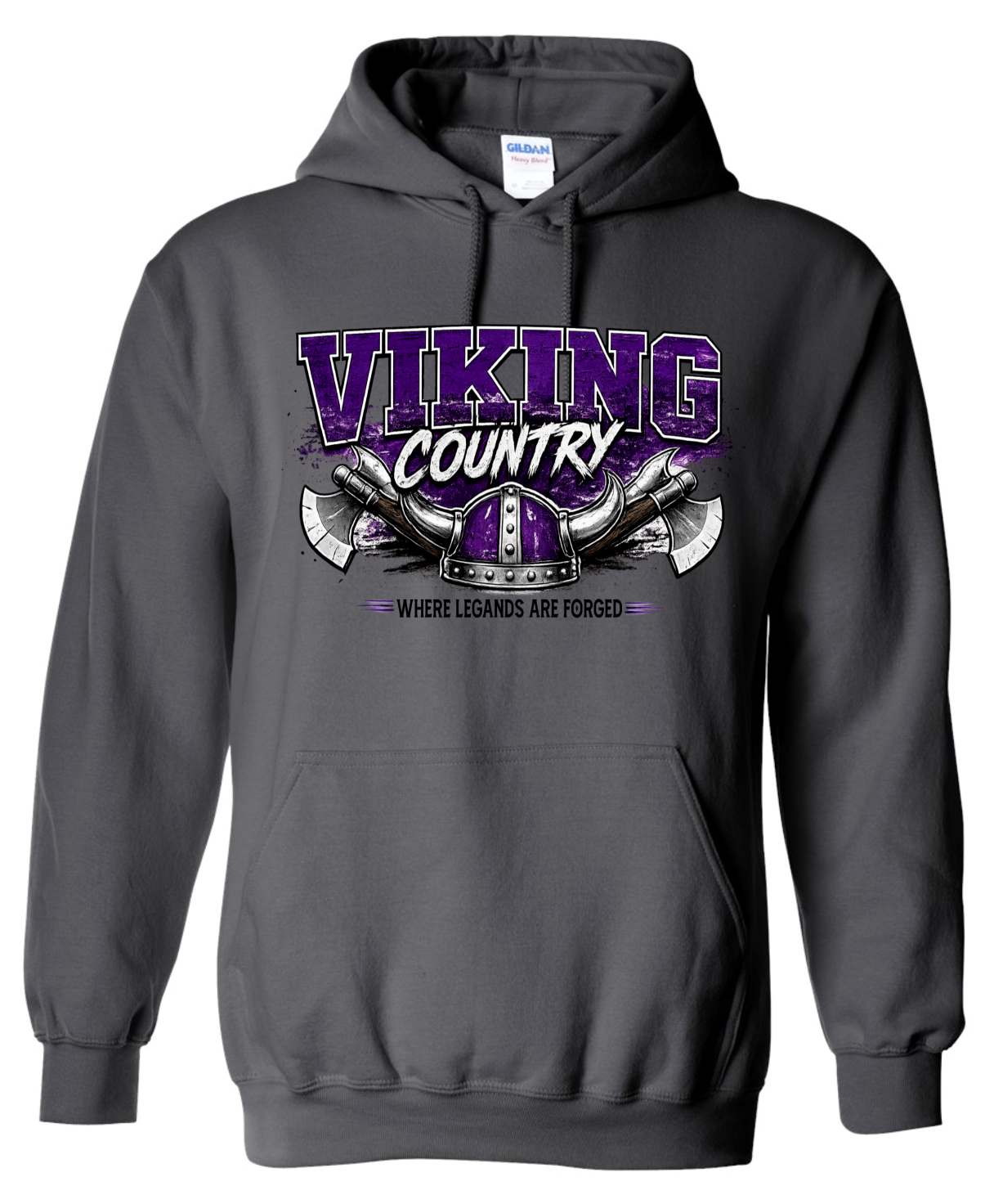 Hoodie - Charcoal - Pride Country