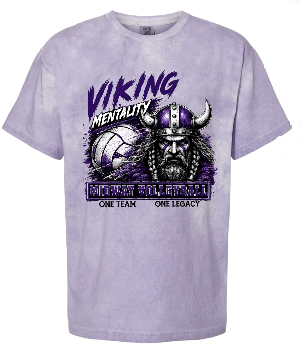 T-Shirt - Purple Smoke - Mentality