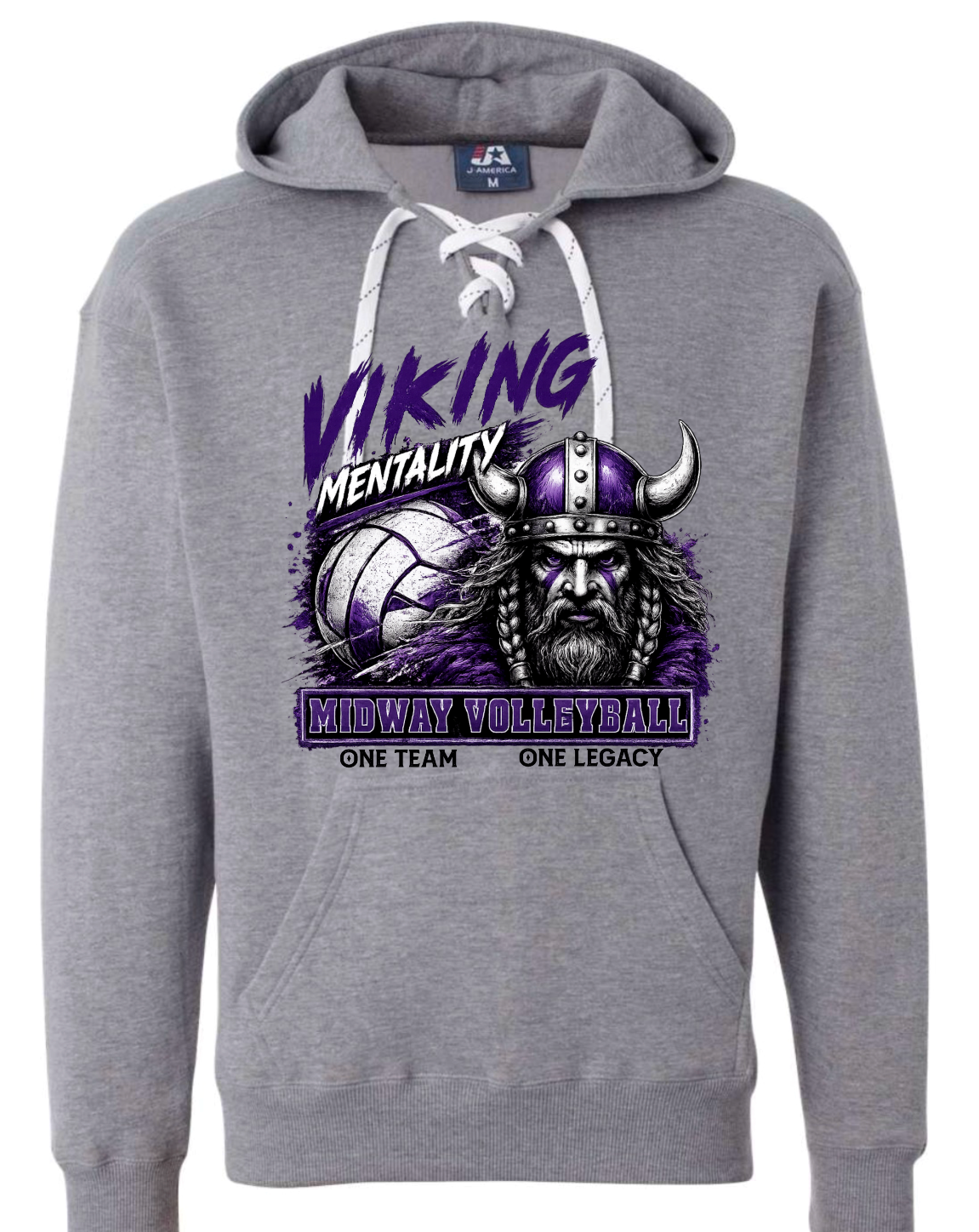 Hoodie lace - Sport Grey - Mentality