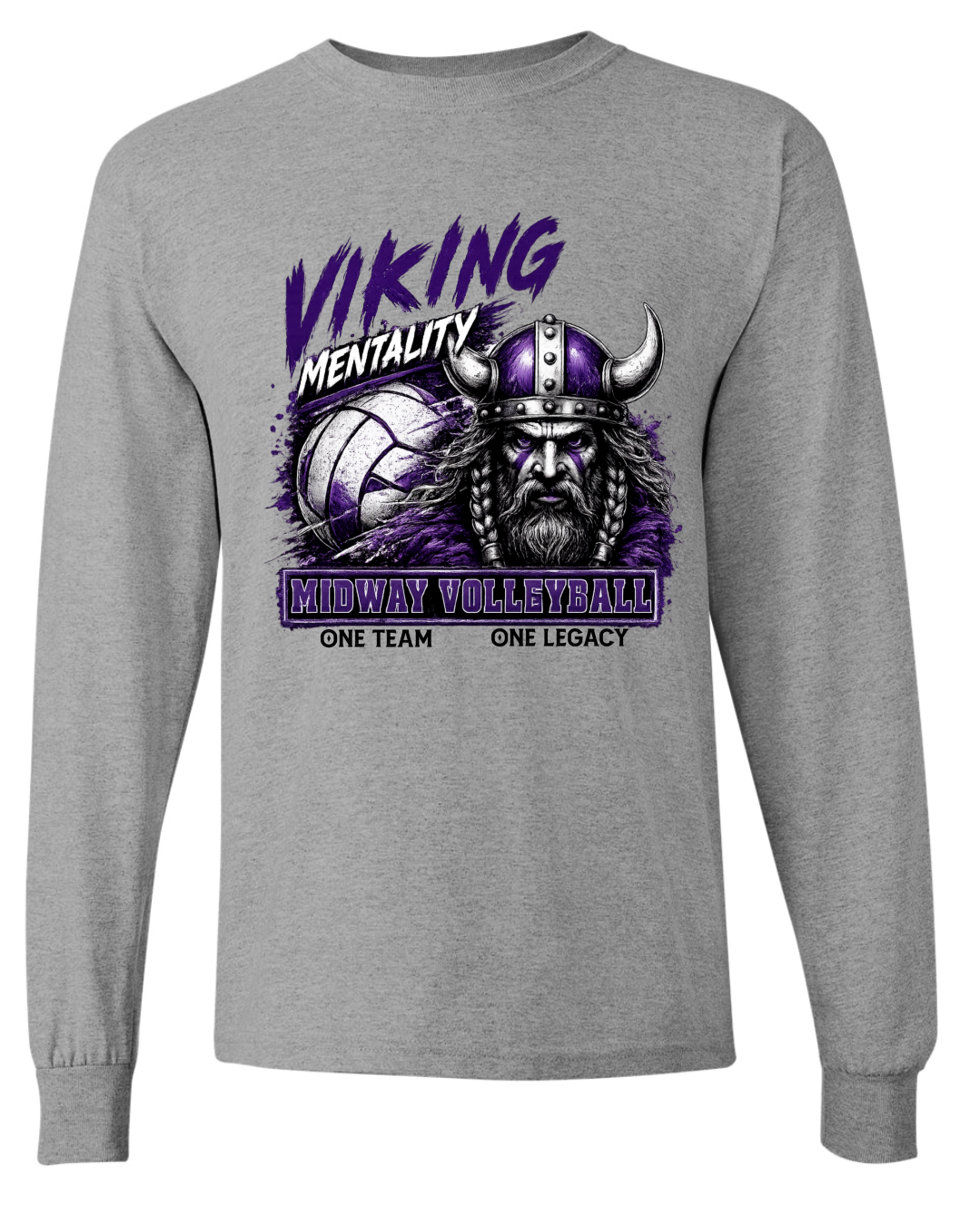 Long Sleeve - Sport Grey - Mentality