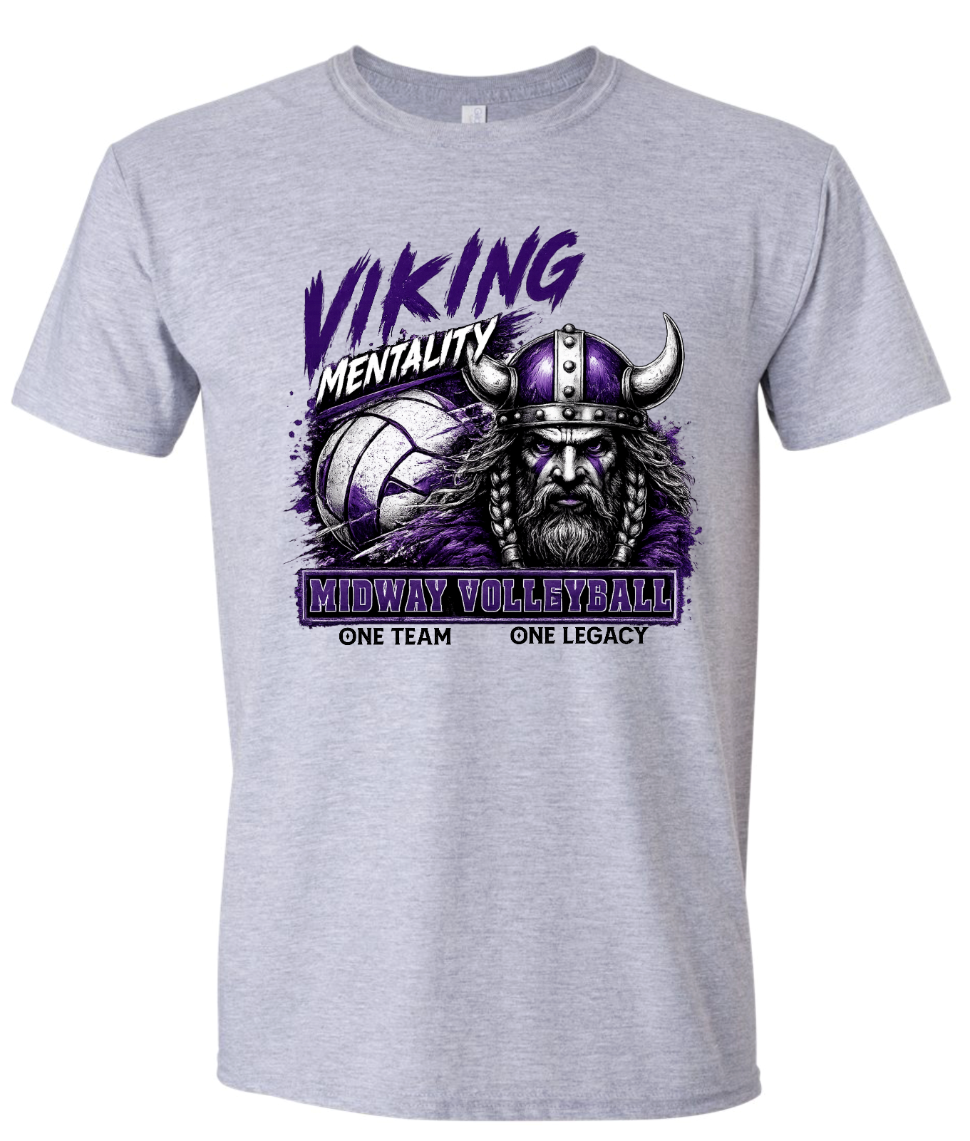 T-Shirt - Sport Grey - Mentality