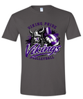 T-Shirt - Charcoal - Volleyball Pride