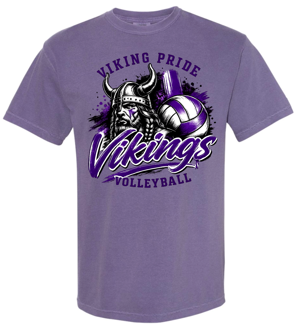 T-Shirt - Grape - Volleyball Pride