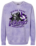 Crew Neck - Purple Smoke - Volleyball Pride