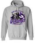 Hoodie - Sport Grey - Volleyball Pride