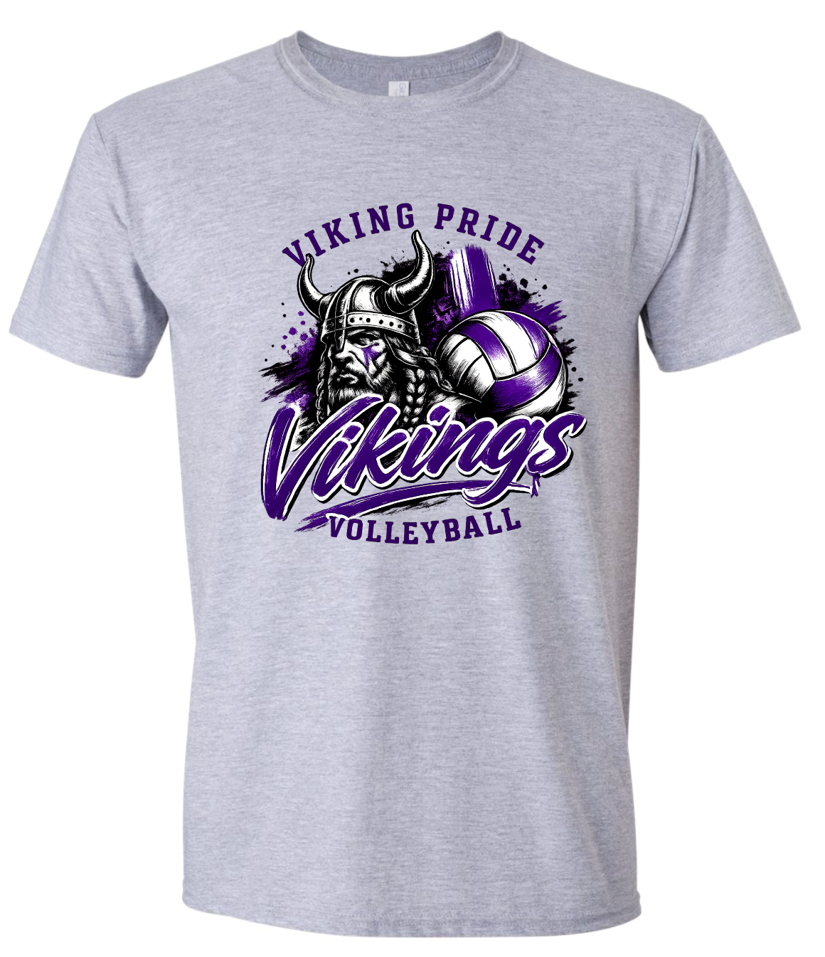 T-Shirt - Sport Grey - Volleyball Pride