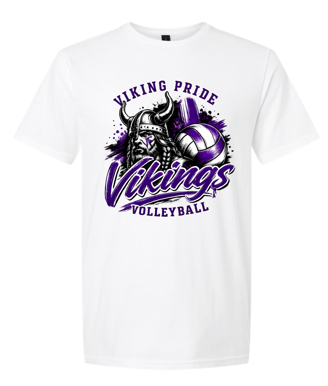 T-Shirt - White - Volleyball Pride