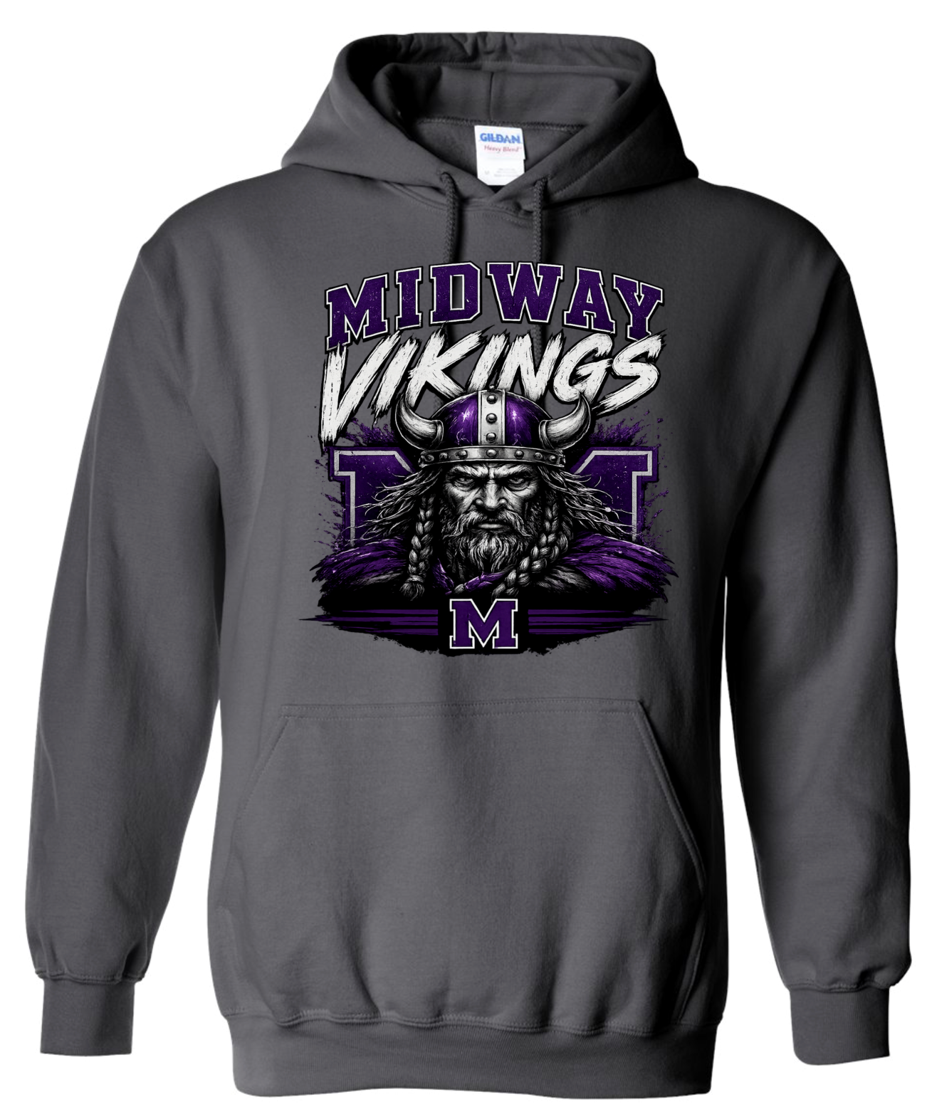Hoodie - Charcoal - M