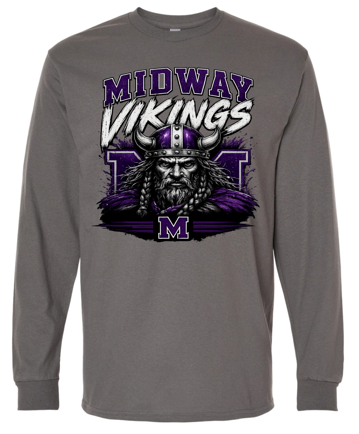 Long Sleeve - Charcoal - M