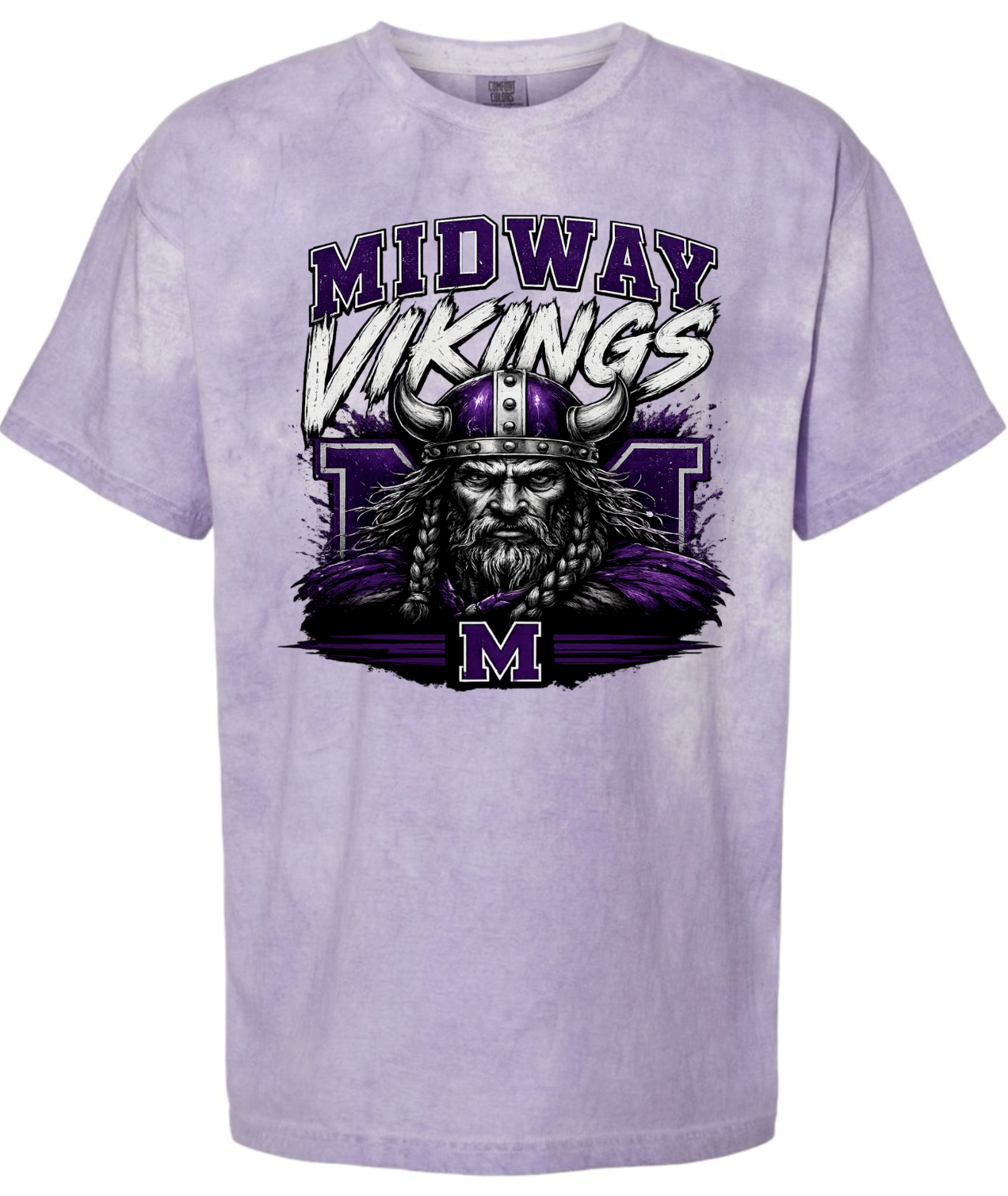 T-Shirt - Purple Smoke - M