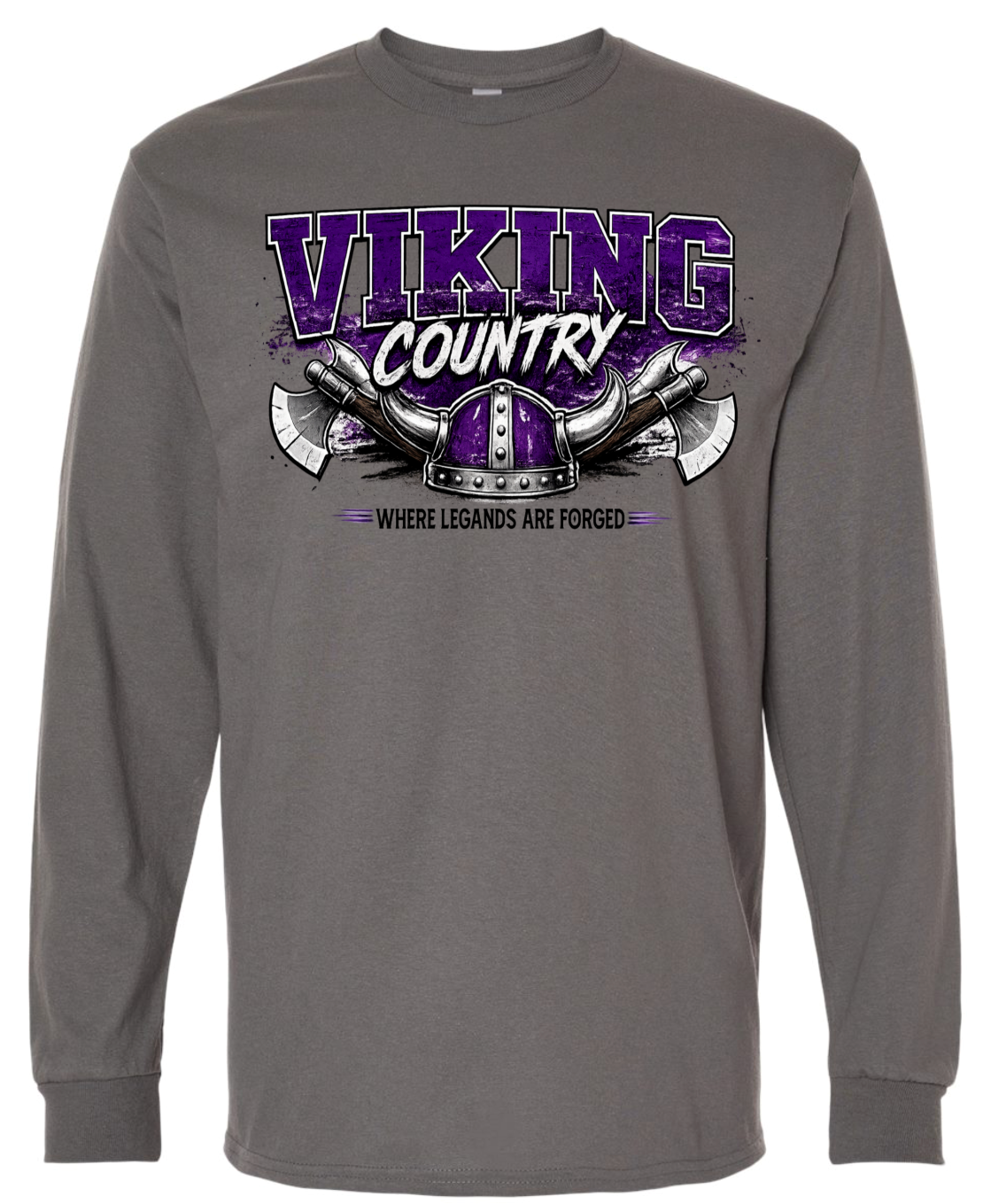 Long Sleeve - Charcoal - Pride Country