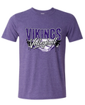 T-Shirt - Heather Purple - Drip Volley