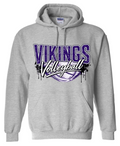 Hoodie - Sport Grey - Drip Volley