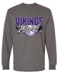 Long Sleeve - Charcoal - Drip Volley