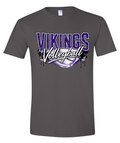 T-Shirt - Charcoal - Drip Volley