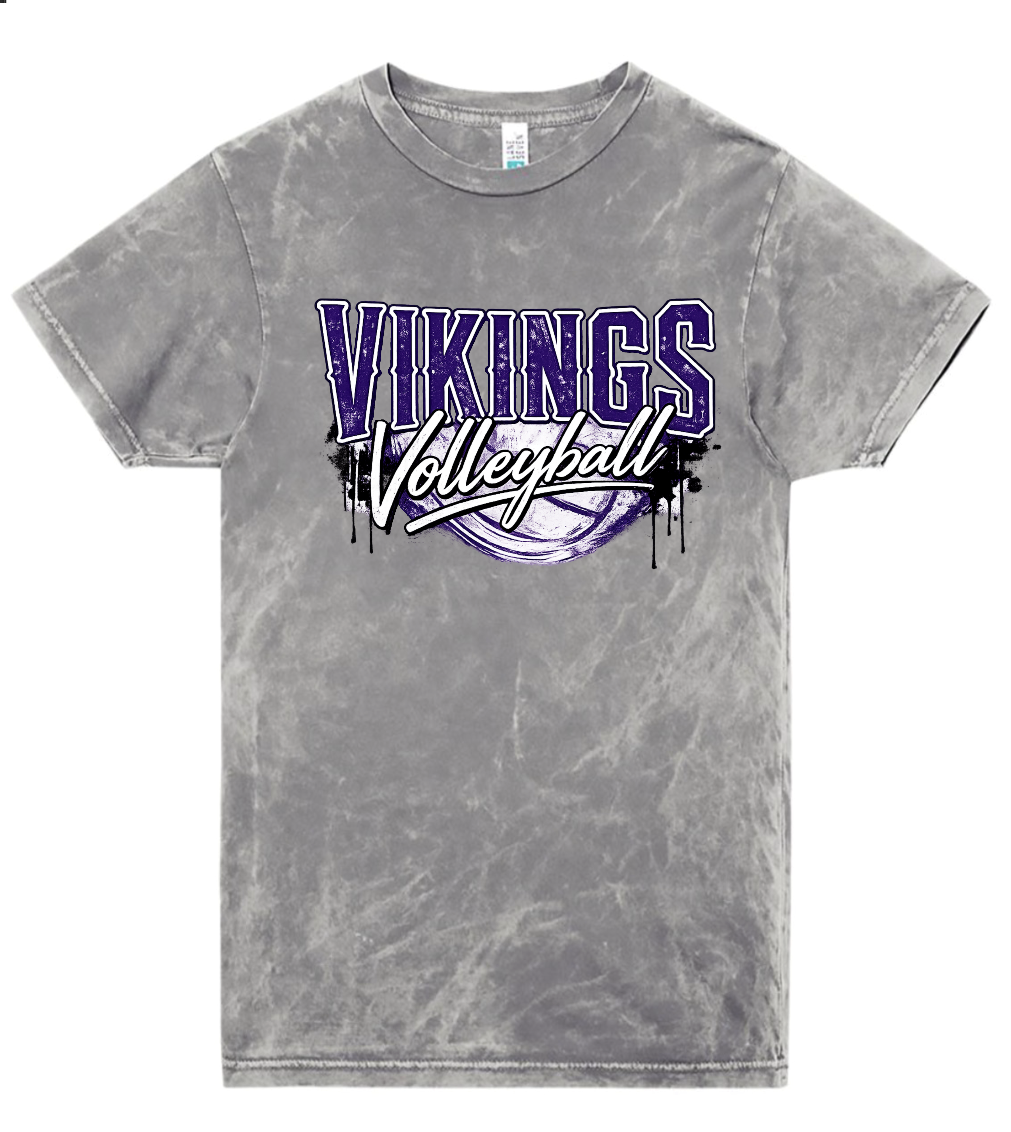 T-Shirt - Silver Acid - Drip Volley