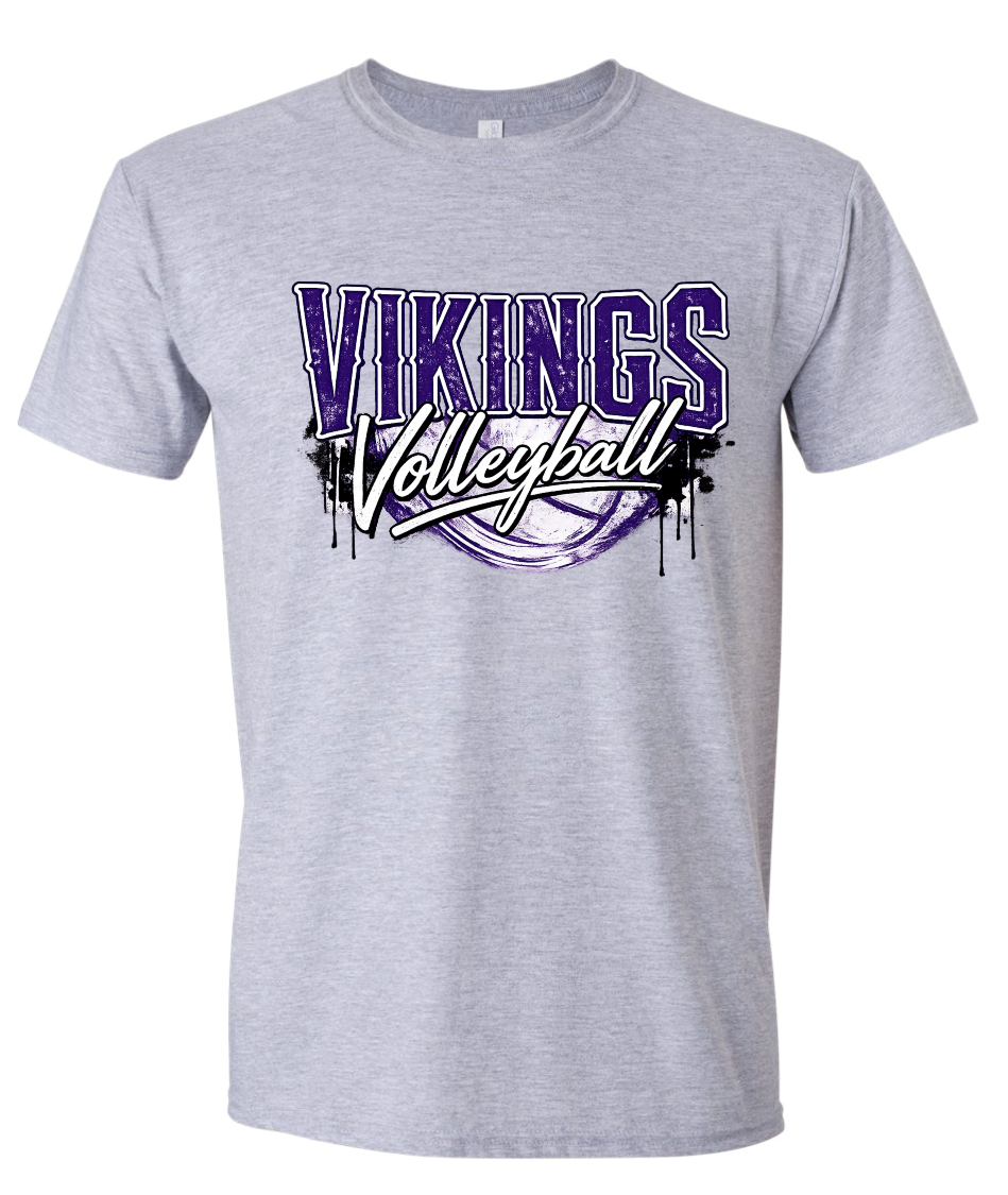 T-Shirt - Sport Grey - Drip Volley