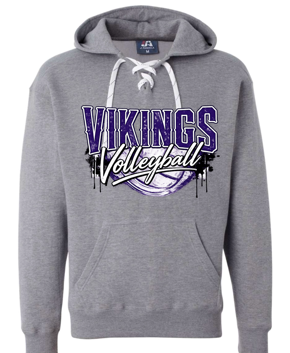 Hoodie lace - Sport Grey - Drip Volley