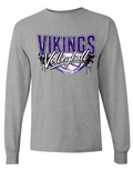 Long Sleeve - Sport Grey - Drip Volley