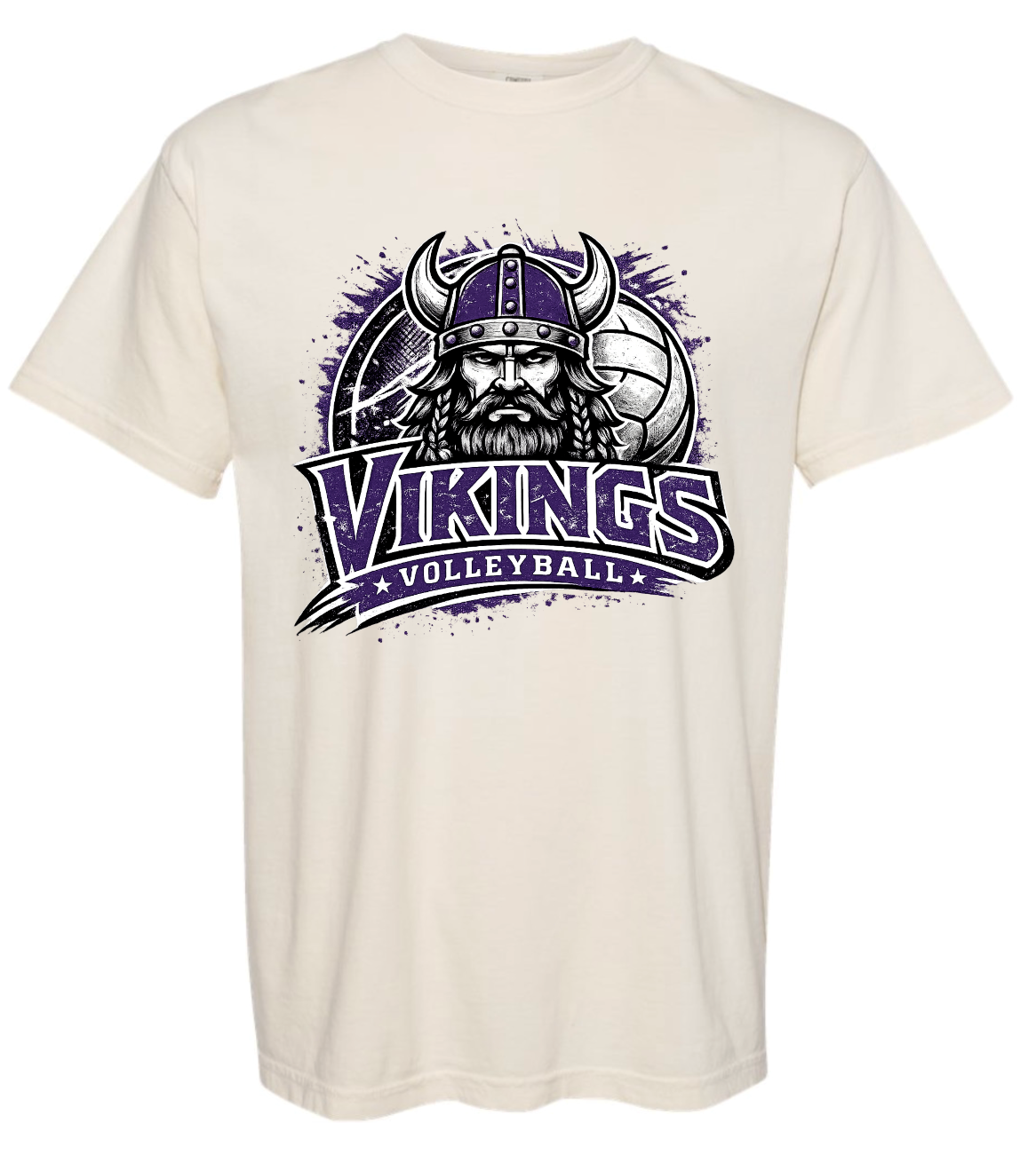 T-Shirt - Ivory - Face Viking