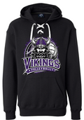 Hoodie lace - Black - Face Viking