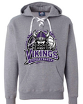 Hoodie lace - Sport Grey - Face Viking