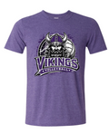 T-Shirt - Heather Purple - Face Viking