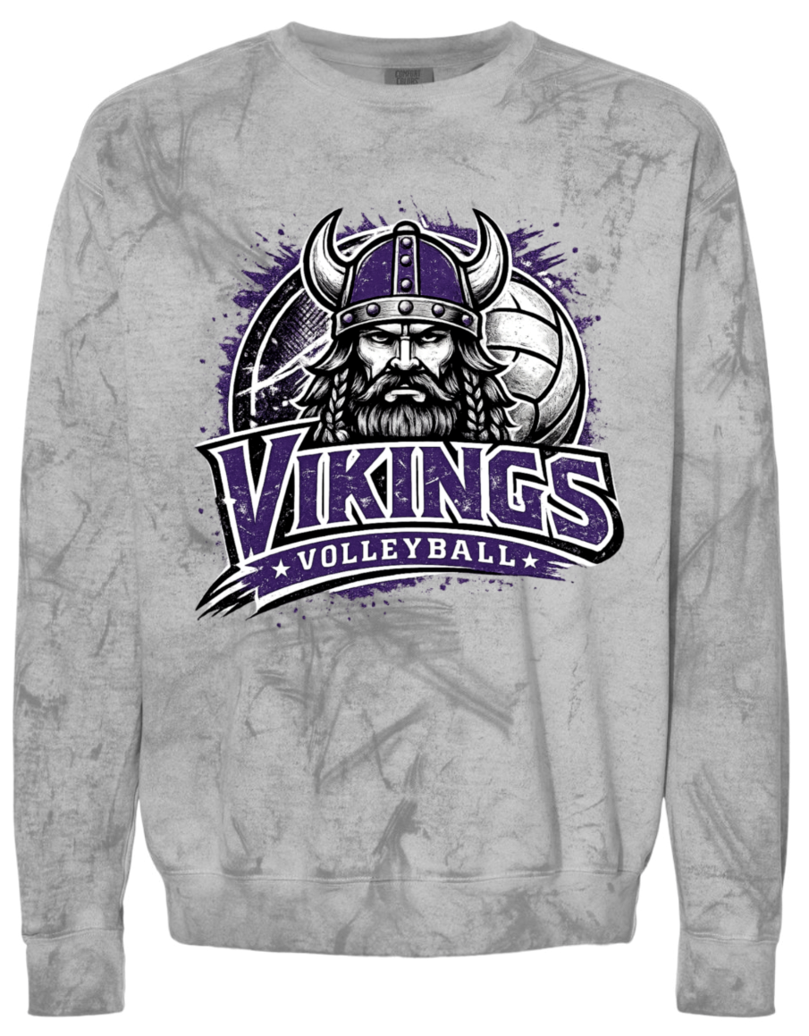 Crew Neck - Smoke - Face Viking