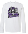 Long Sleeve - White - Face Viking