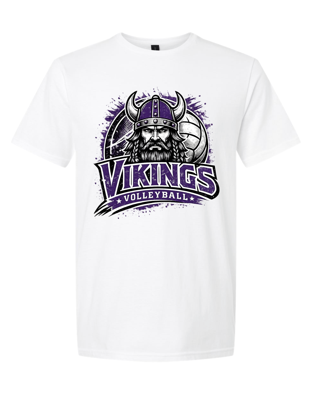 T-Shirt - White - Face Viking
