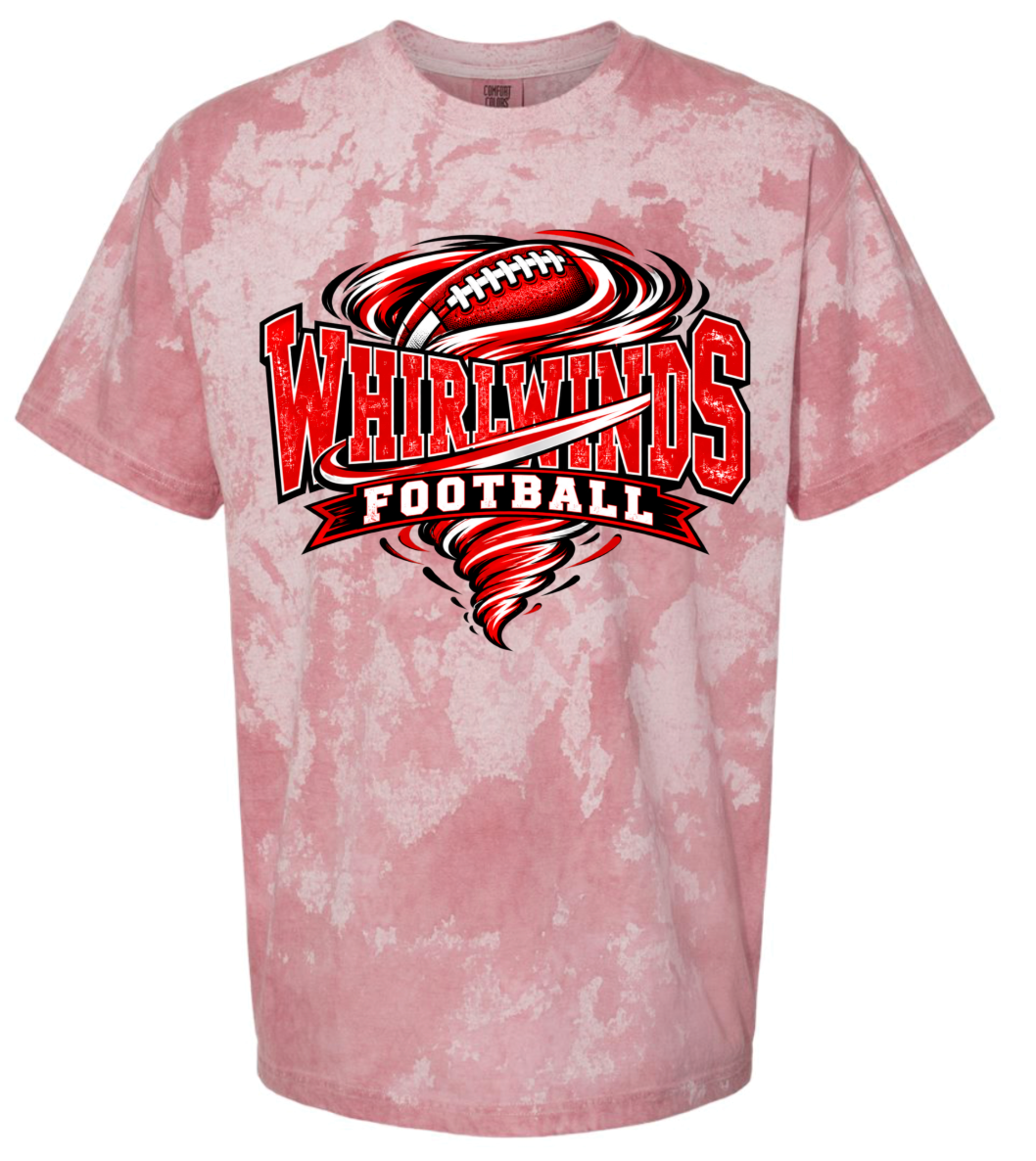 T-Shirt - Red Smoke - Whirlwinds