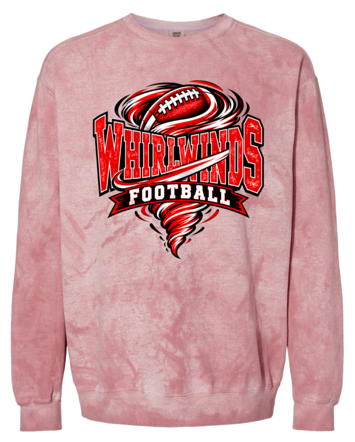 Crew Neck - Red Smoke - Whirlwinds