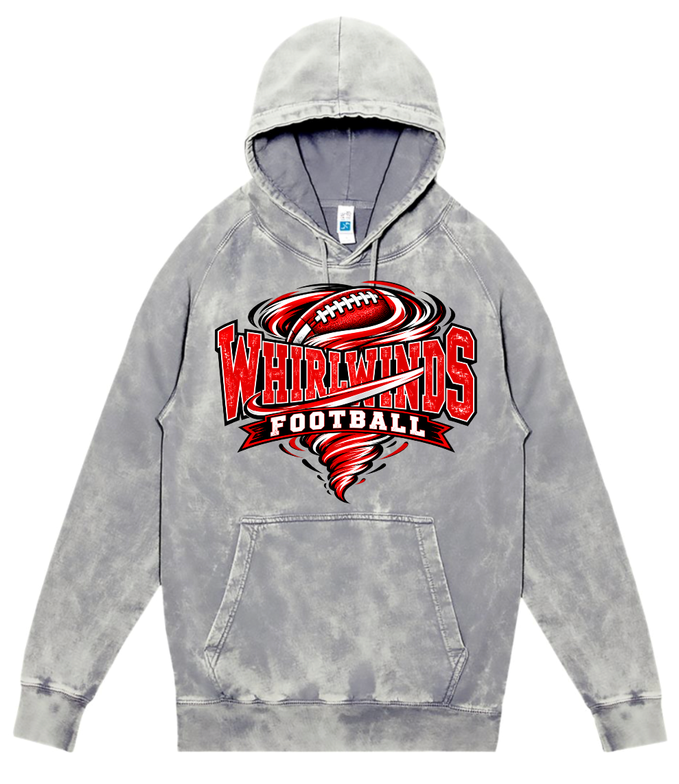 Hoodie - Silver Acid - Whirlwinds