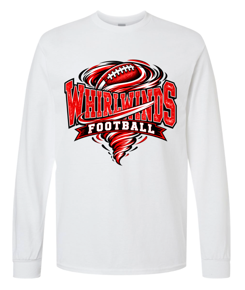 Long Sleeve - White - Whirlwinds