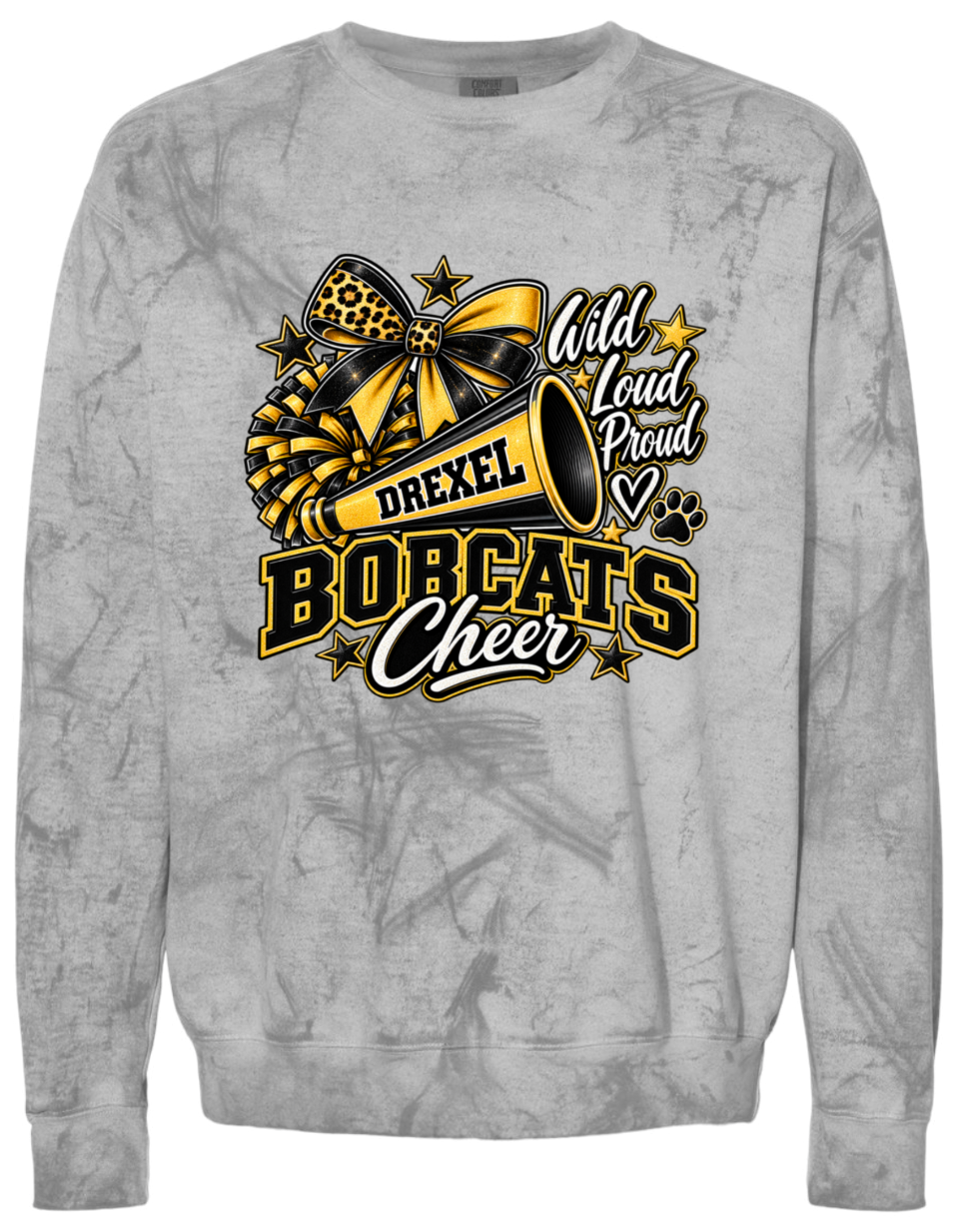 Crew Neck - Smoke - Wild Loud Proud