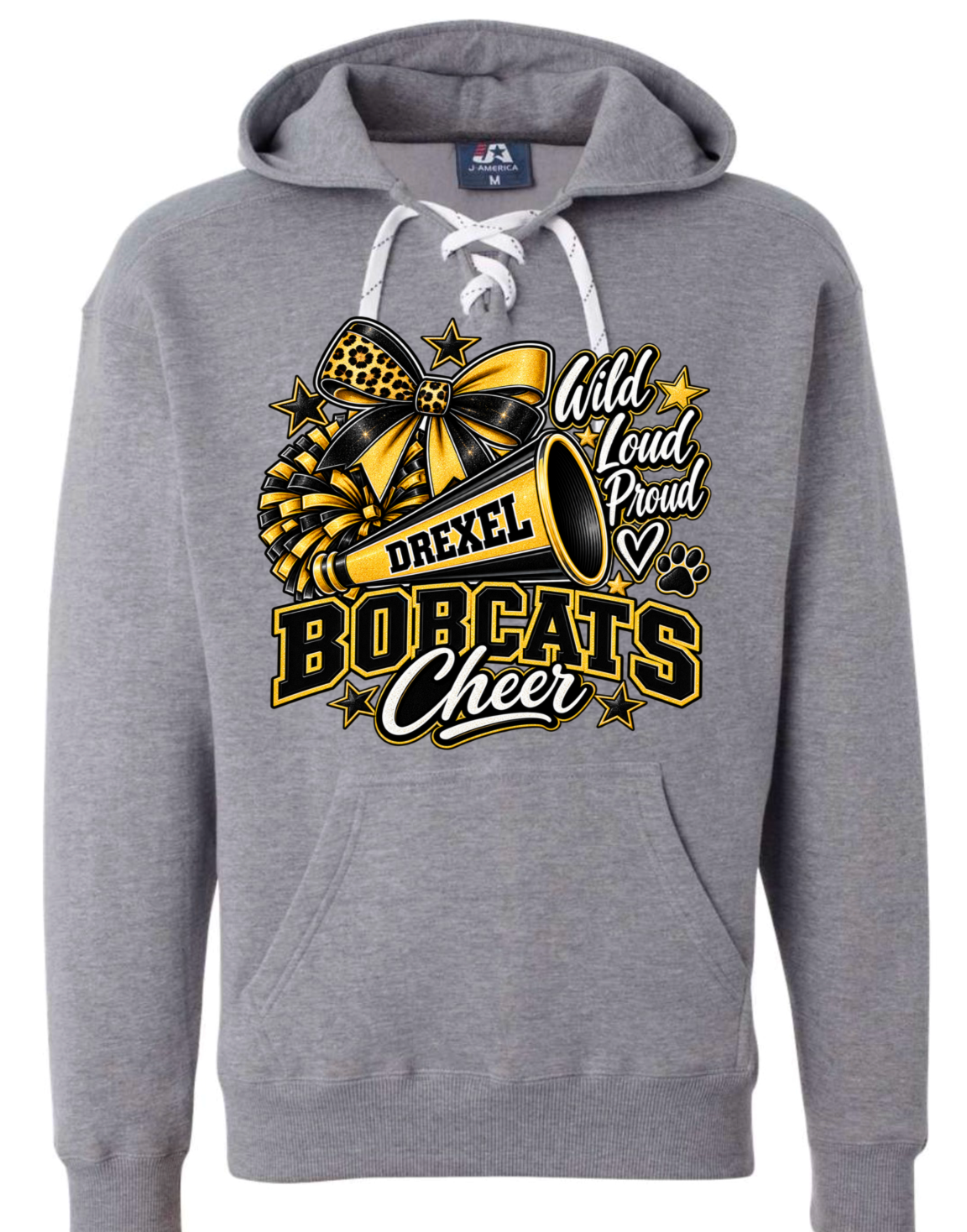 Hoodie lace - Sport Grey - Wild Loud Proud