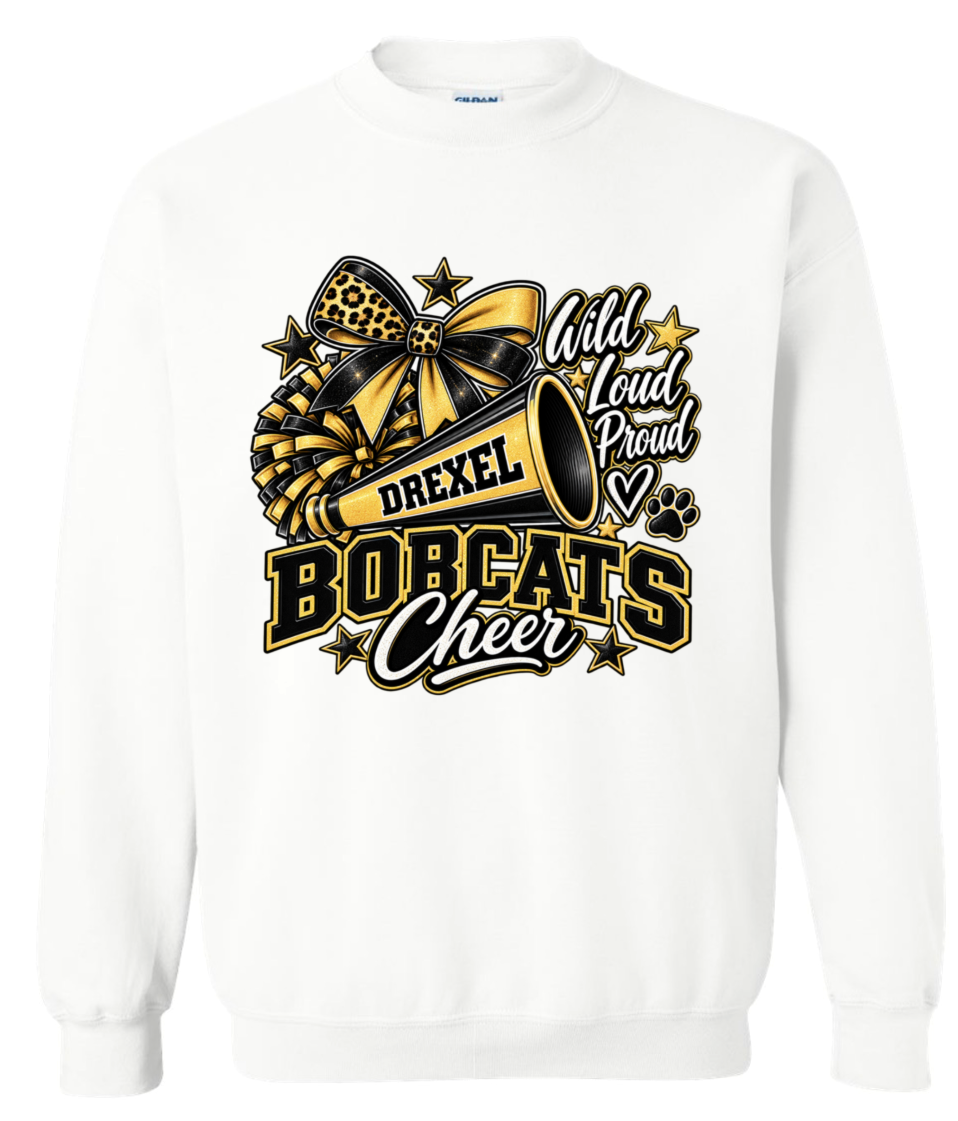 Crew Neck - White - Wild Loud Proud