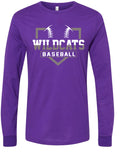 Long Sleeve Purple Wildcats Base