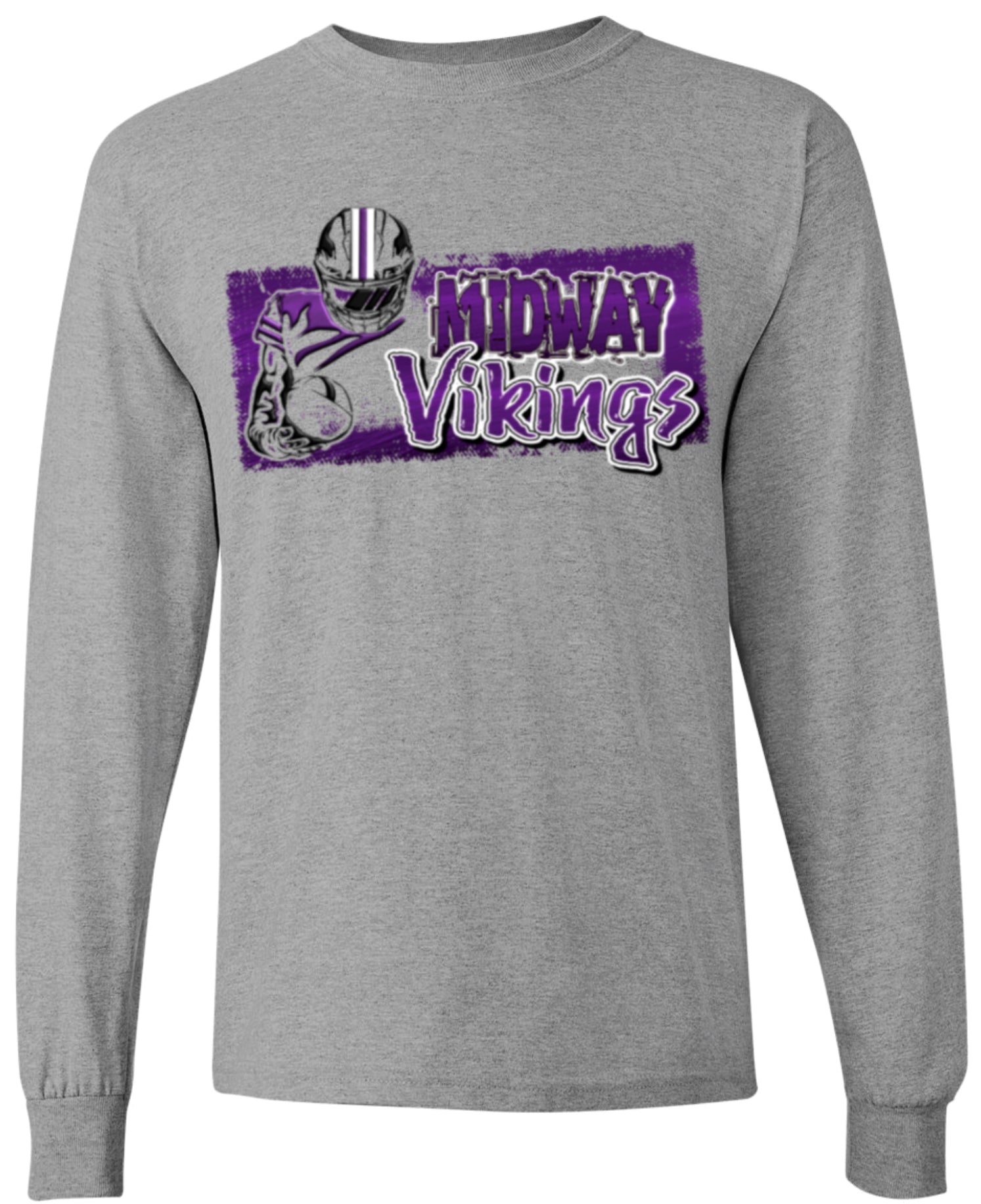 T-Shirt Sport Grey Player Distress