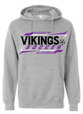 Hoodie Grey Soccer Tricolor 3