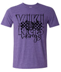 T-Shirt Heather Purple Viking Sketch