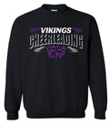 Crew Neck Black Cheer Banner