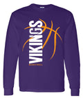 Crew Neck Viking Sketch Purple
