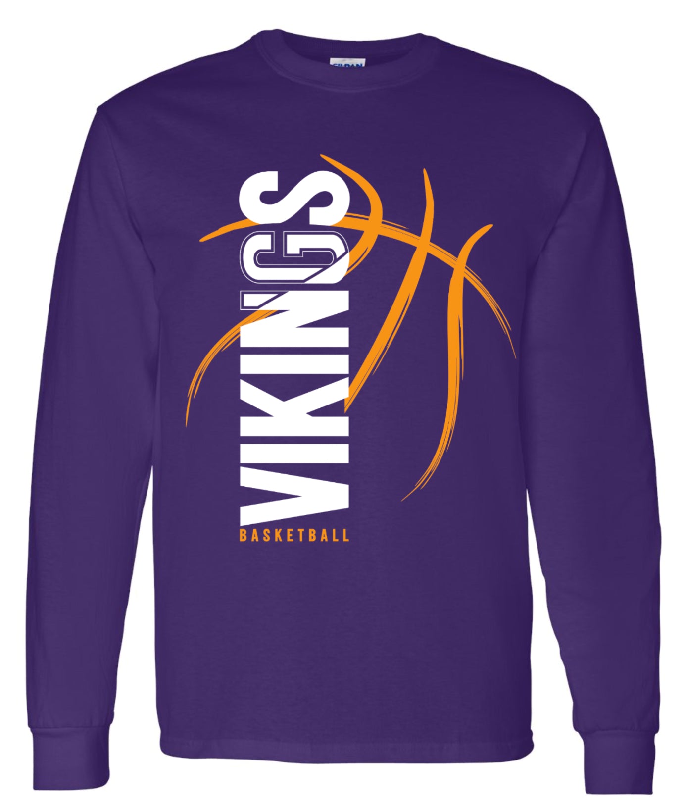 Crew Neck Viking Sketch Purple