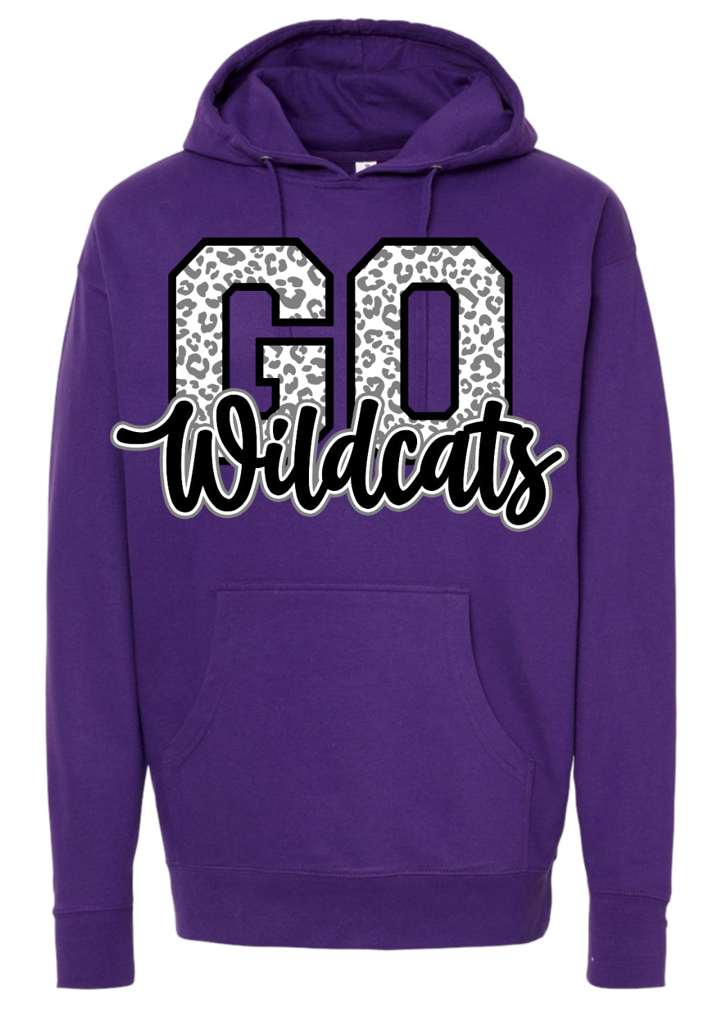 Hoodie Purple Wildcats Go Cats