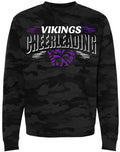 Crew Neck Black Camo Cheer Banner