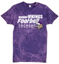 T-Shirt Purple Acid Yard Line Viking